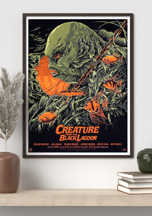 Creature From The Black Lagoon framed poster