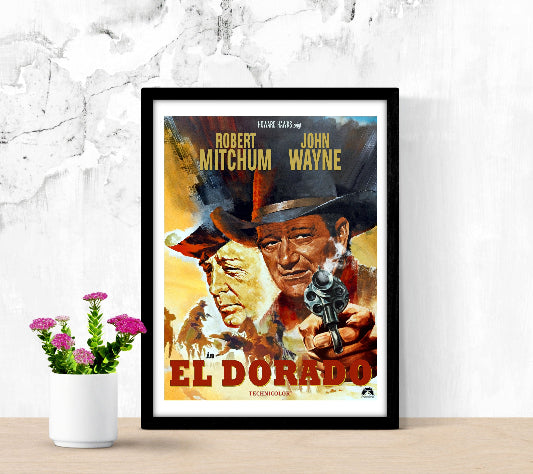 El Dorado framed poster