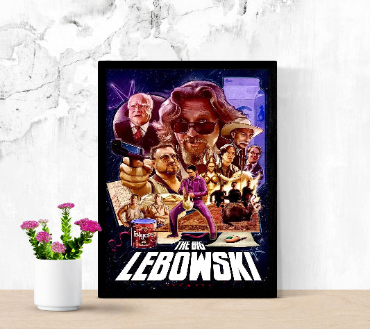 The Big Lebowski framed poster
