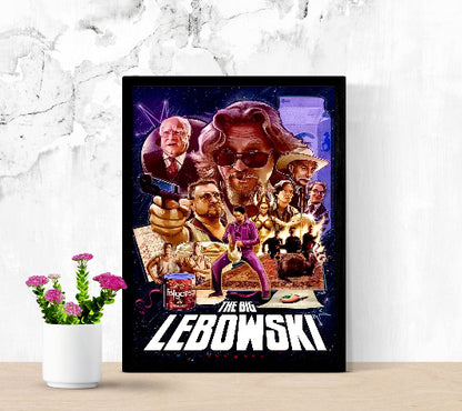 The Big Lebowski framed poster