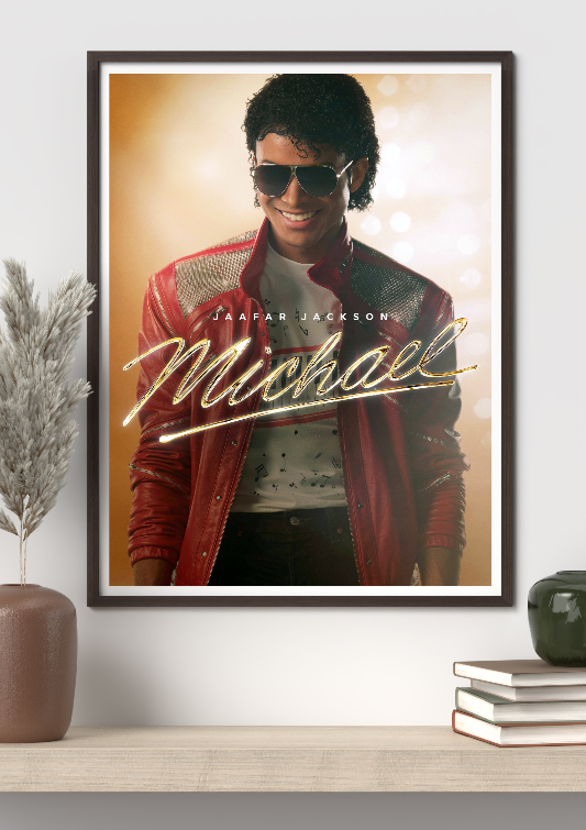 Michael framed poster