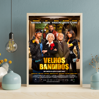 Velhos Bandidos framed poster