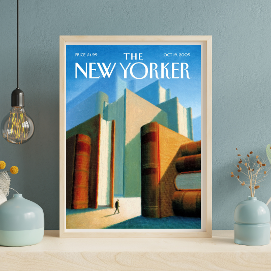 The New Yorker Oct 19 2009 framed poster