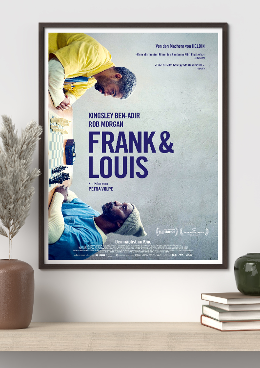 Frank & Louis framed poster