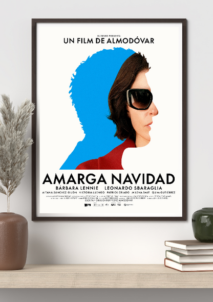 Amarga Navidad framed poster