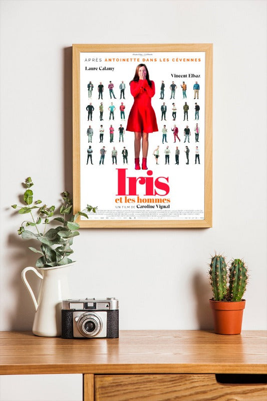 Iris et les hommes - framed poster