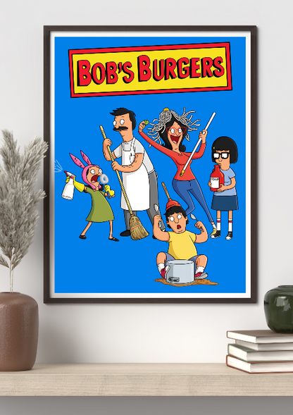 Bob's Burgers framed poster