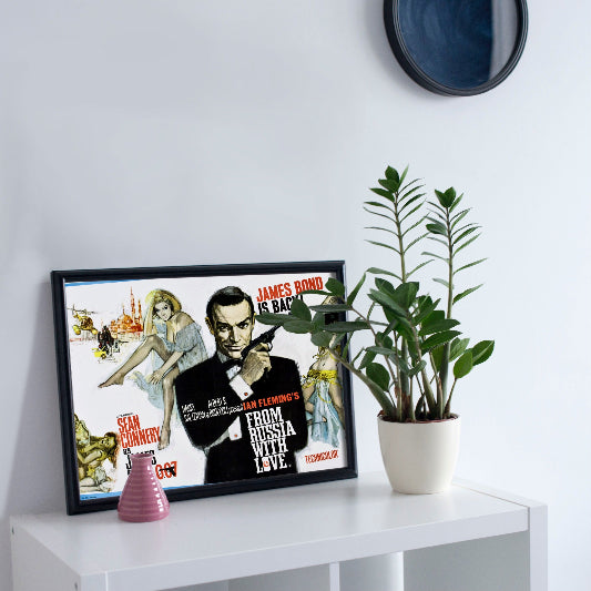 From Russia With Love framed poster