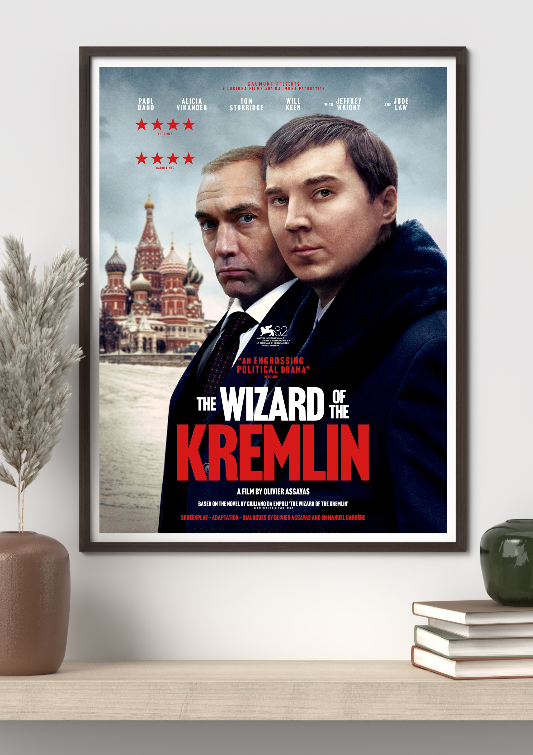 The Wizard of The Kremlin framed poster