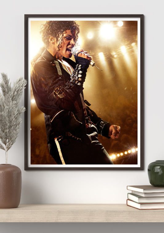 Michael framed poster