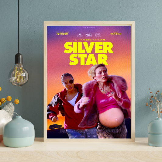 Silver Star framed poster