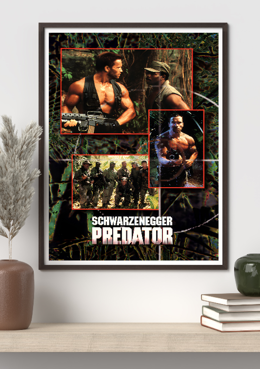 Predator framed poster