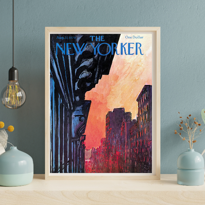 The New Yorker Aug 27 1979 framed poster