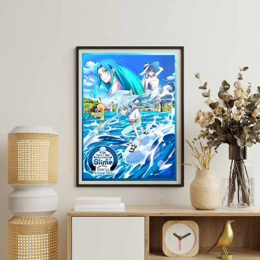 Gekijou-ban Tensei Shitara Slime Datta Ken: Soukai no Namida-hen framed poster