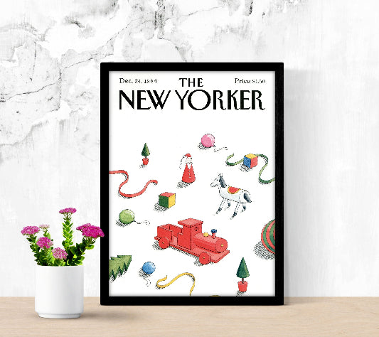 The New Yorker Dec 24 1984 framed poster