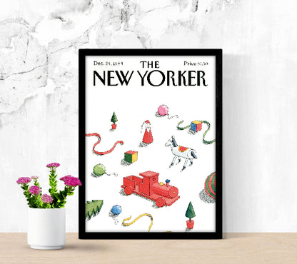 The New Yorker Dec 24 1984 framed poster