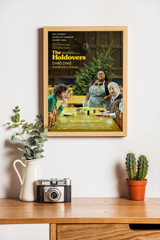 The Holdovers - framed poster