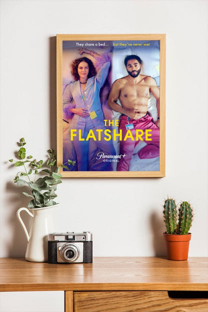 The Flatshare - framed poster