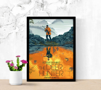 The Deer Hunter framed poster