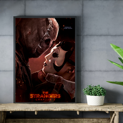 The Strangers Chapter 3 framed poster