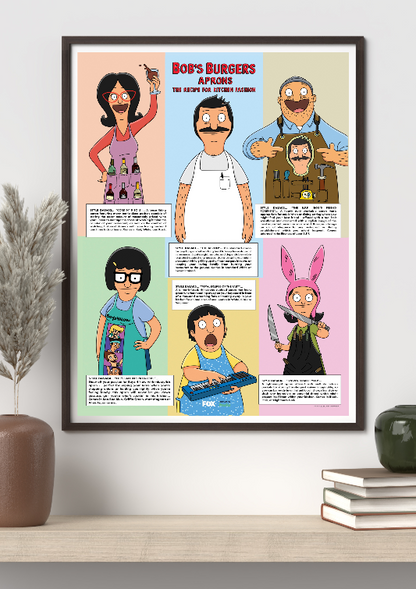 Bob's Burgers framed poster