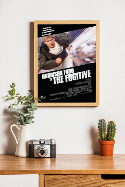 The Fugitive - framed poster