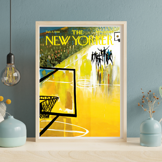 The New Yorker Feb 5 1966 framed poster