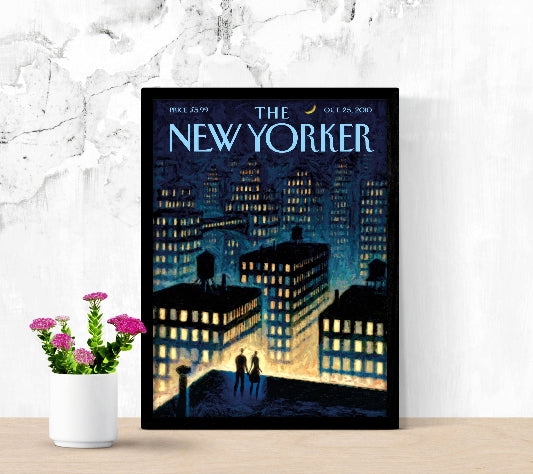 The New Yorker Oct 25 2010 framed poster