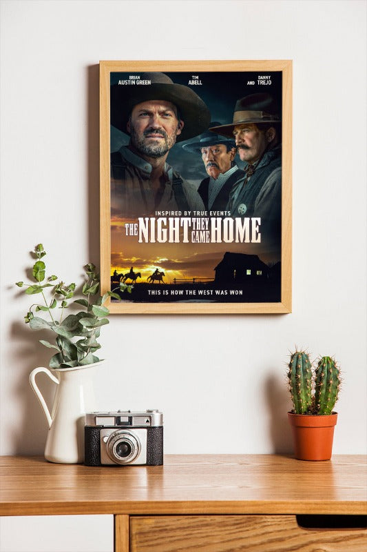 The Night They Came Home - framed poster