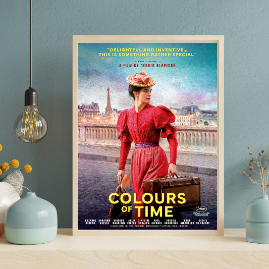 Colours of Time framed poster