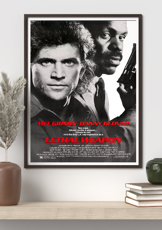 Lethal Weapon framed poster