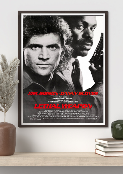 Lethal Weapon framed poster