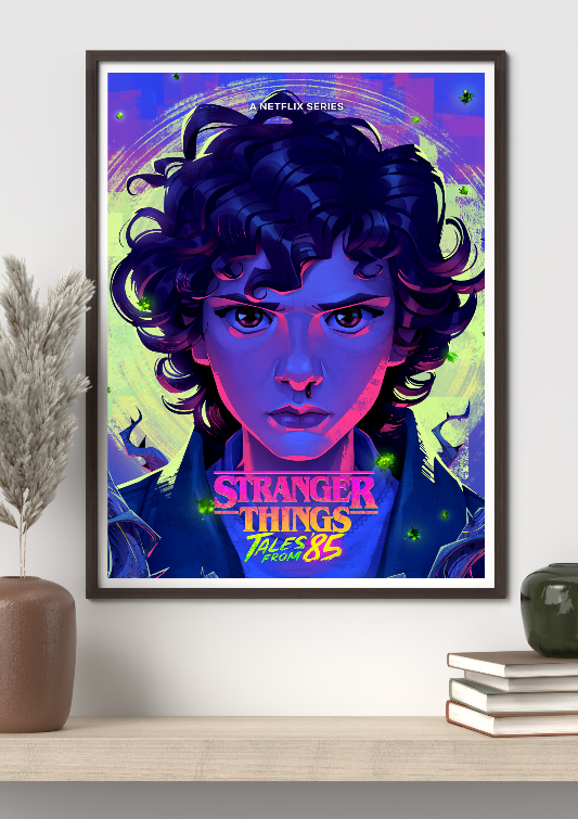 Stranger Things Tales From 85 framed poster