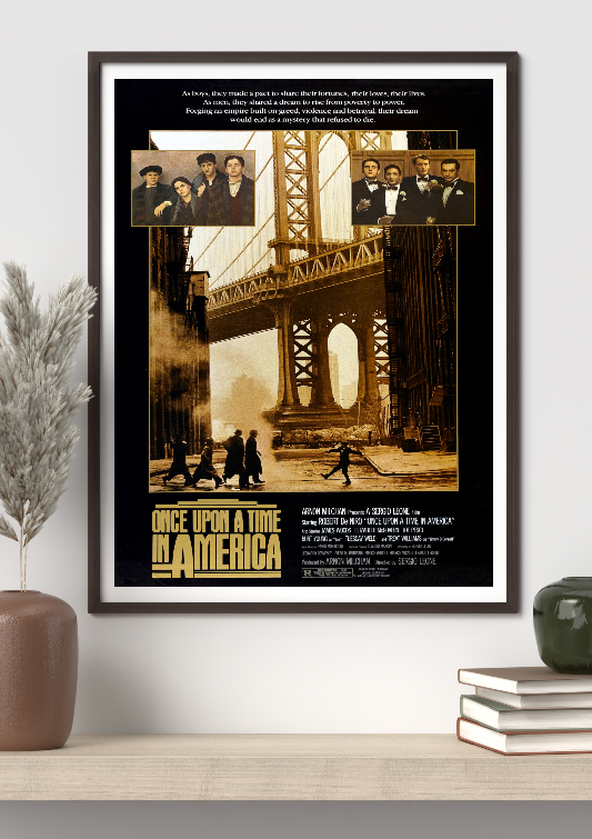 Once Upon A Time In America framed poster