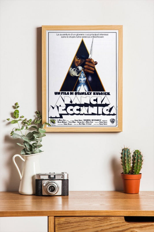 Arancia Meccanica - framed poster