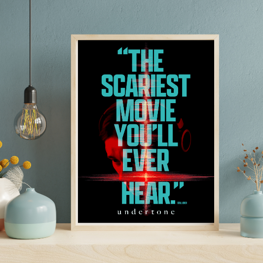 Undertone framed poster