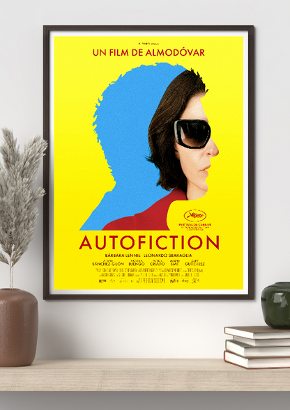 Autofiction framed poster