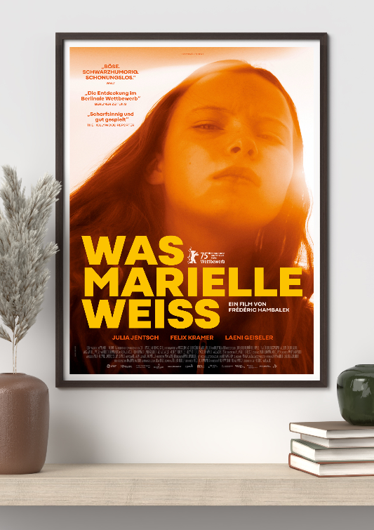 Was Marielle Weiss framed poster