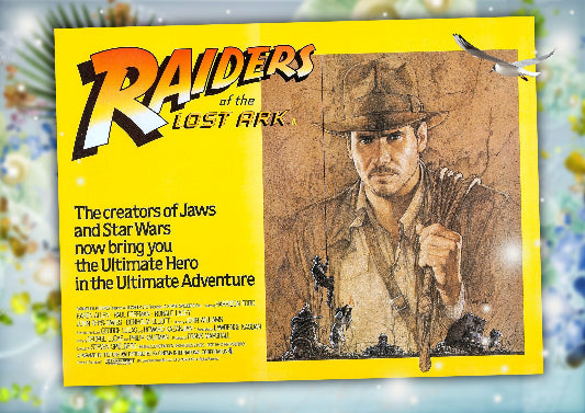 Raiders of The Lost Ark framed poster