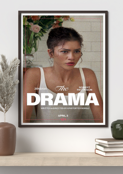 The Drama framed poster