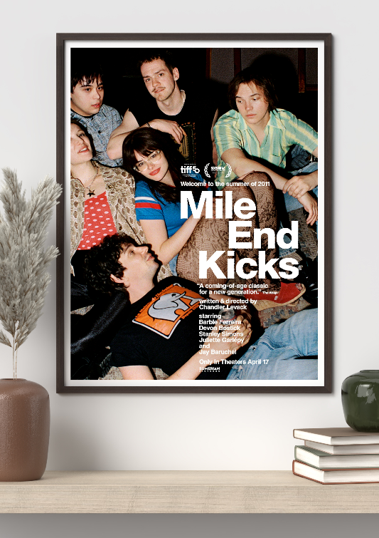 Mile End Kicks framed poster
