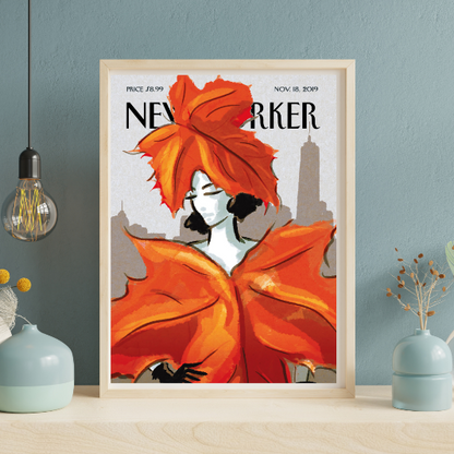 The New Yorker Nov 18 2019 framed poster