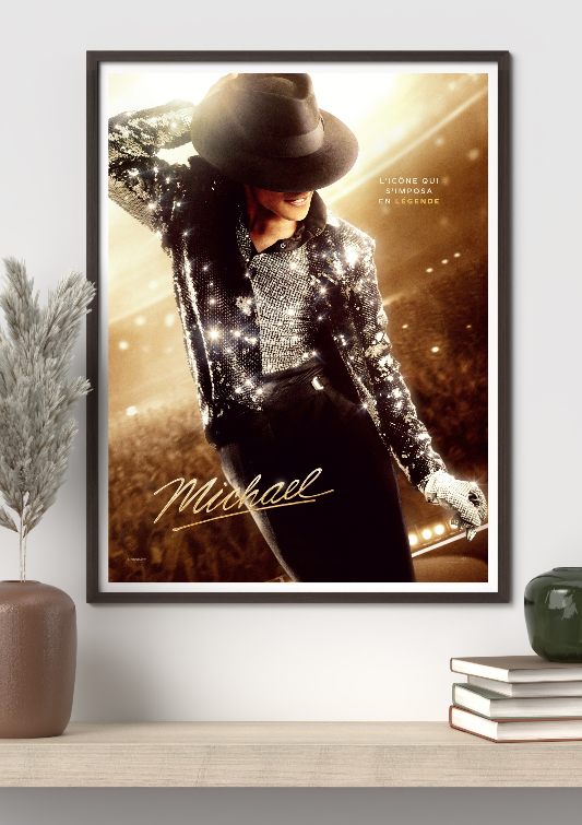 Michael framed poster