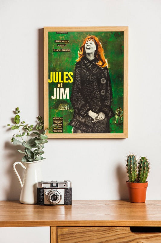 Jules et Jim - framed poster