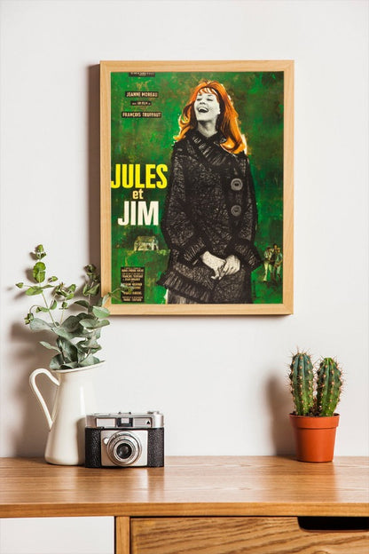 Jules et Jim - framed poster