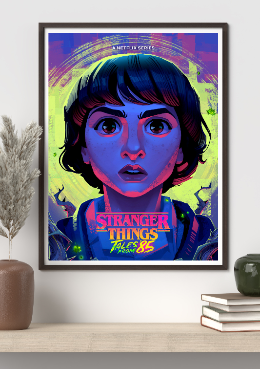 Stranger Things Tales From 85 framed poster