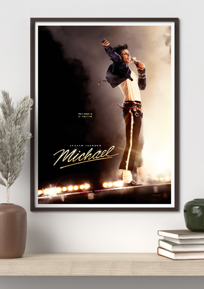 Michael framed poster