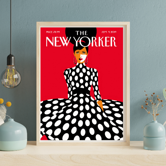The New Yorker Sept 9 2019 framed poster