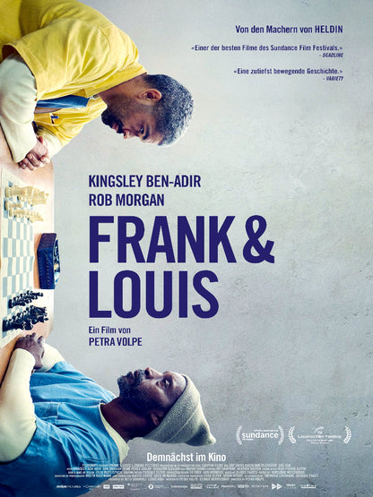 Frank & Louis paper poster