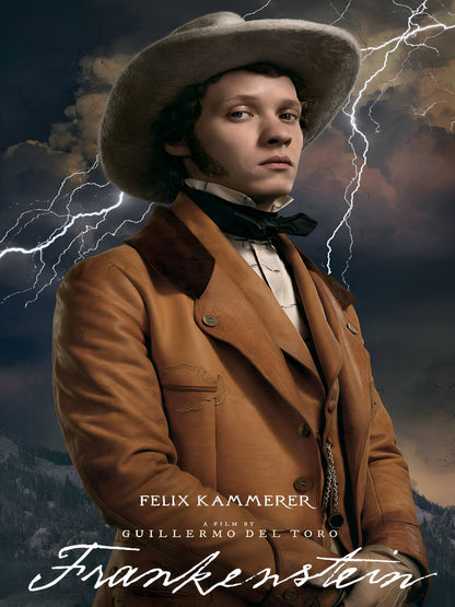 Frankenstein paper poster